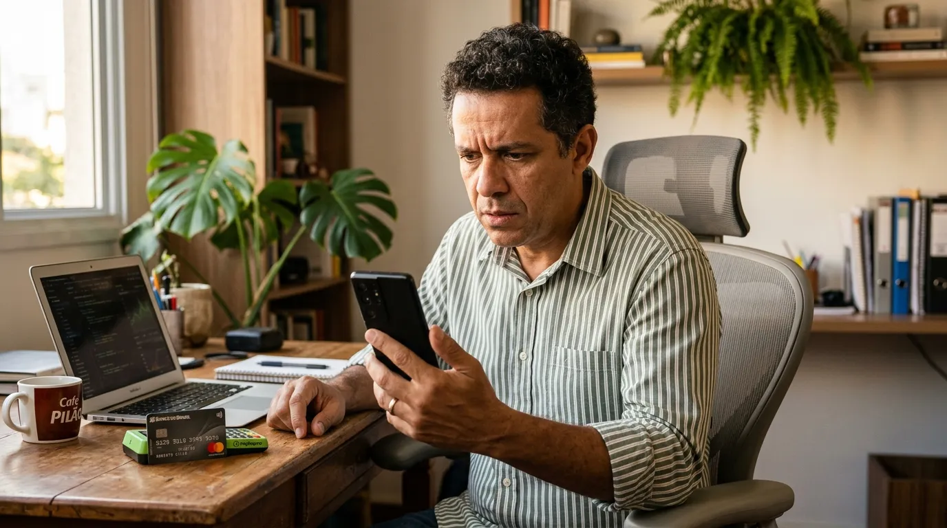 Contestação de link de pagamento por chargeback no cartão. 