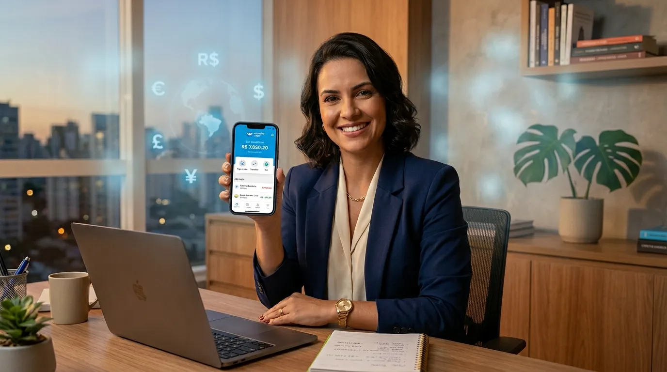 : Como gerar um link de pagamento internacional pelo app.