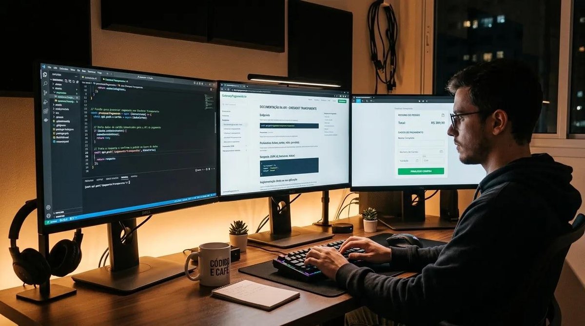Desenvolvedor-implementando-checkout-transparente-em-e-commerce