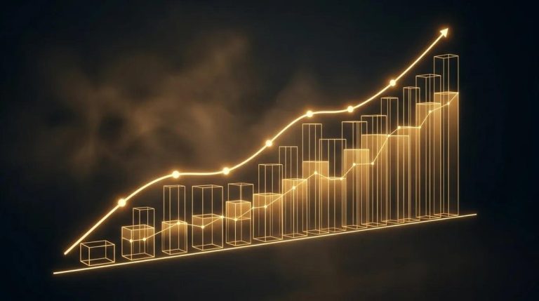 Gráfico ilustrando o rendimento do CDI para investimentos em renda fixa