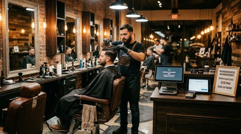 Cobrança recorrente para barbearia: como montar planos que fidelizam e geram receita previsível